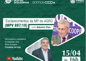 OCB-GO promove palestra online sobre a MP do Agro