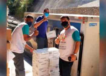 Ação do Sistema Ocemg, Coopmetro e Cufa entrega 32 toneladas de alimentos