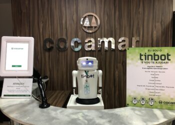 Cocamar contrata robô para fazer parte do corpo de funcionários