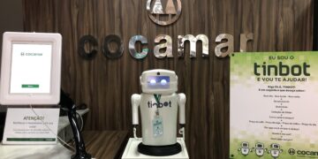 Cocamar contrata robô para fazer parte do corpo de funcionários