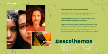Unicred lança campanha institucional escolhas