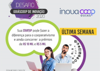 Última semana de inscrições para o Desafio GoiásCoop de Inovação