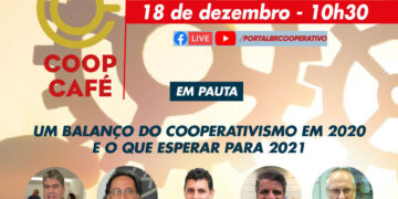 Última edição da live CoopCafé em 2020 acontecerá na próxima sexta-feira