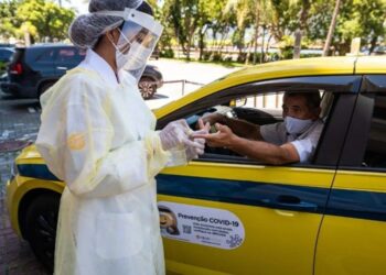 Cooperativas promovem monitoramento de Covid-19 em taxistas