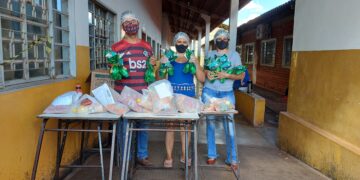 Ovos de páscoa distribuidos pelo Sicoob Credi Rural