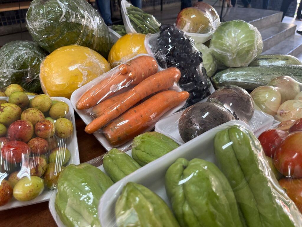 Verduas das cooeperativs de Sergipe