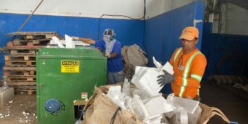 Reciclagem de isopor