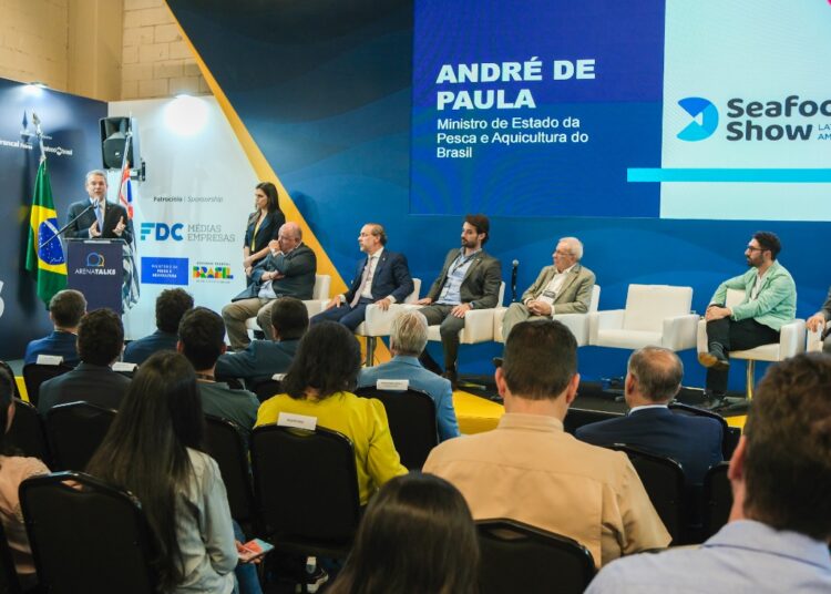 exportação de salmão