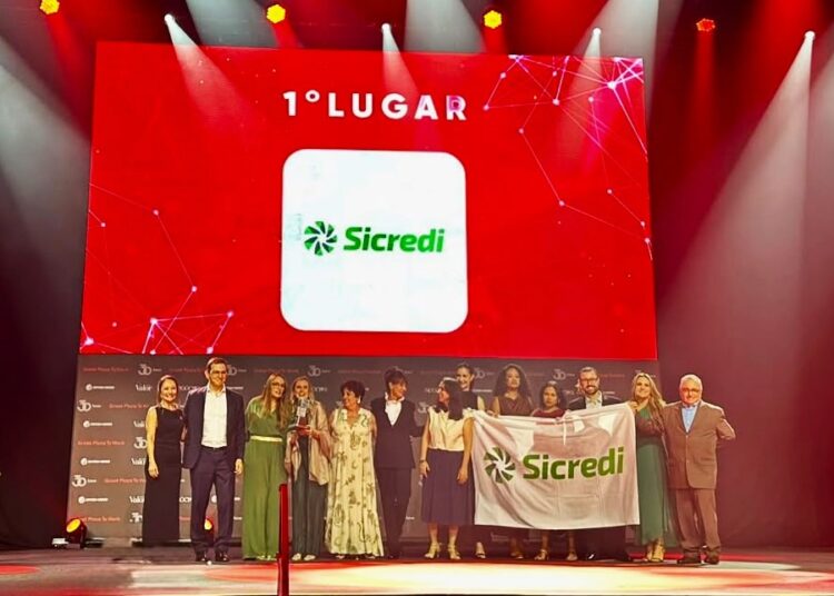 Sicredi no ranking GPTW Brasil 2026